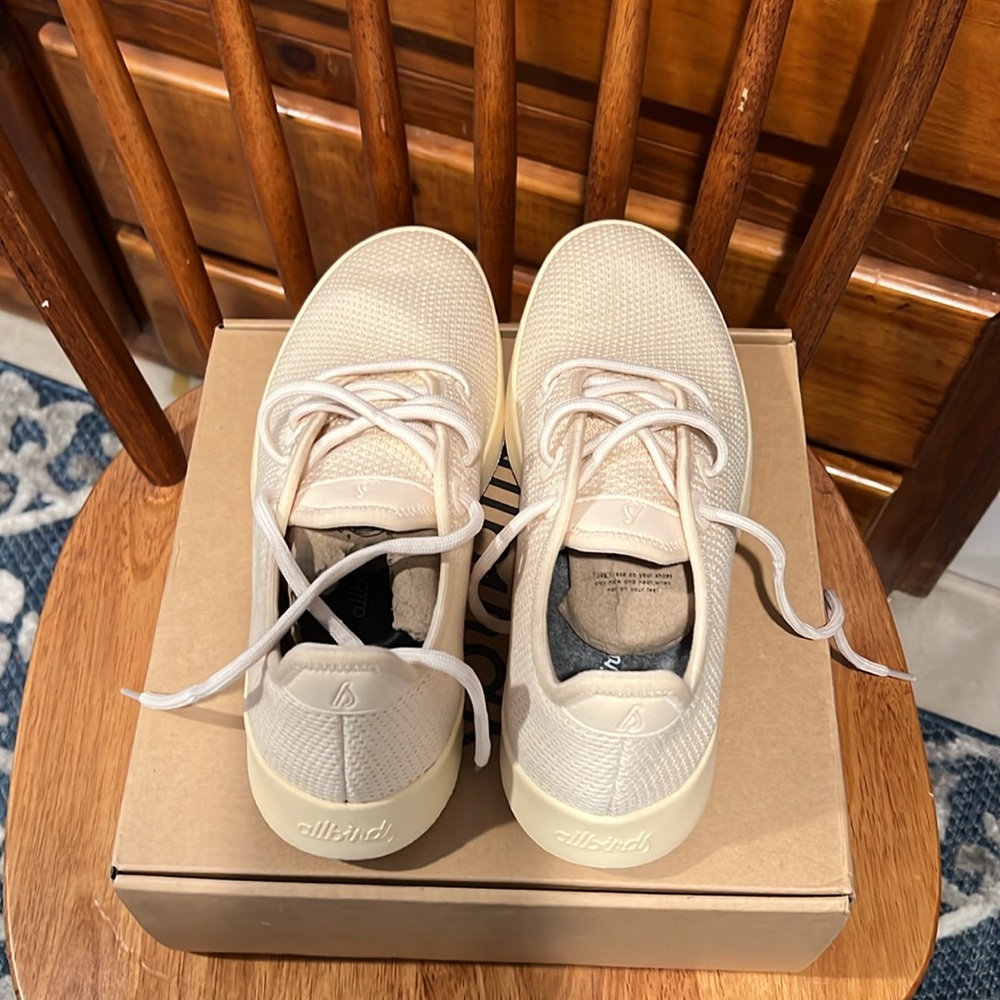 Allbirds Womens Tree Runner Aspen (Peach Sole) Running Shoes Size 9 Medi… - Picture 6 of 15